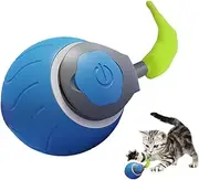 Rolling Smart Ball Cat Toy - Smart Interactive Cat Toy Ball, Electric Rolling Ball Cat Toy, Self-Entertaining Cat Ball, Smart Boredom Relief Bite Resistant Dog Toys Ball for Furniture Protection