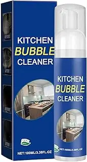 galeyyu Kitchen Cleaner Spray, 130g Lemon Extract Gentle Foam Cleaner Spray, Effective Multipurpose Kitchen Cleaner, Oil Removing Spray for Pots Ovens Counters Drains