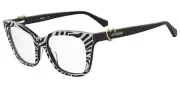 MOSCHINO LOVE MOL621 S37 WHITE BLACK PATTERN 52/17/140 WOMAN Eyewear Frame