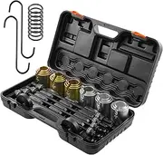 VEVOR 26 PCS Pull and Press Sleeve Kit, Steel Bush Bearing Removal and Installation Set, Bush Removal Insertion Sleeve Tools with Carrying Case, Multi-Vehicle Compatibility for LCV and HGV Engines