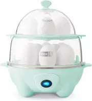 Deluxe Rapid Egg Cooker, 12 Capacity, for Hard Boiled, Poached, Scrambled Eggs