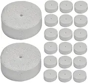 Holibanna 1000Pcs Foam Earring Support Pads for Studs White Earring Backing Discs Durable Cushion Comfort for Jewelry Design and Protection Easy to Apply