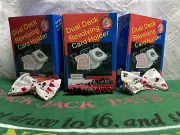 Black Jack Card Game Bundle - 1 Tablecloth, 1 Arm Band, 2 Bowtie, 3 Deck Holders