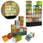 Minecraft Building Block Light -Desk Lamp Create Your Own Bedroom Night Light