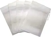 Hoement 100pcs Drawstring Filter Bags for Loose Leaf Tea Nettle Leaf Tea Empty Net Bag