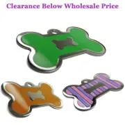 80 Pack MyIDDog with no Engraving 316L Stainless Steel Pet Tag, Clearance Sale
