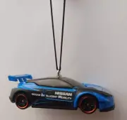 Nissan Leaf Nismo RC_02 Custom Christmas Car Ornament 1/64 Die-cast Blue