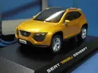 Norev PM0005 1/43 SEAT TRIBU concept Yellow Salon de Francfort 2007 Model Car