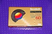 SCOTCH XS IIS 60 VS. II BLANK CASSETTE TAPE (1) (SEALED)