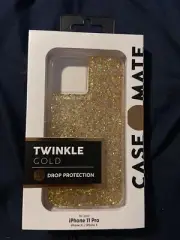 Case-Mate Apple iPhone Twinkle Case For iPhone 11 Pro/X/XS - Gold