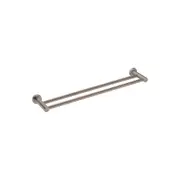 Nero Mecca Double Towel Rail 600mm Brushed Bronze NR1924dBZ