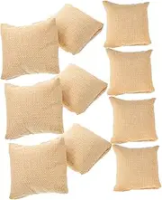 BESPORTBLE 10pcs Linen Watch Display Cushions Small Bracelet Pillows for Jewelry Retail Exhibitions Elegant Design for Stores Comfortable Support Enhanced