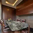 72"x36" Labradorite Stone Center Dining Table Crystal Gemstone Housewarming Deco