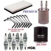 Tune Up Kit Air Oil Fuel Filters Wire Spark Plugs For CHEVROLET SSR V8 6.0L 2005