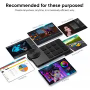 1 Set XPPen Mini Keydial ACK05 Wireless Shortcut Keyboard Bluetooth Programmable
