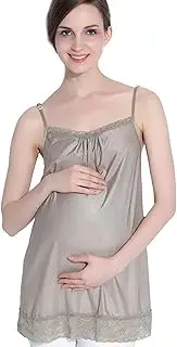 [CIADAZ] Womens Vests Anti Radiation Protection T-Shirt Silver Fiber Radiation Suit Maternity Tank Electromagnetic Wave EMF Protective Clothing,Silver (Color : Silver)