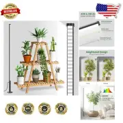 Efficient 42W Full Spectrum Grow Light for Indoor Gardening - 55 Inches Tall