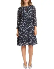 [Marcs] Just One Daisy Dress in Navy Multi