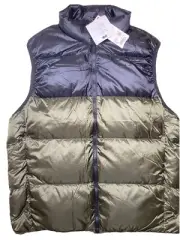 UNIQLO Ultra Light Down Vest Wide Quilt 57 Olive
