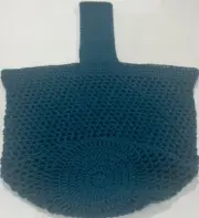 Handmade Crochet Market Bag - Bendigo Woollen Mill 10ply Cotton.