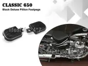 Genuine Royal Enfield Classic 650 DELUXE PILLION FOOTPEGS BLACK