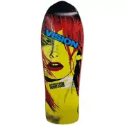 Vision Skateboard Deck Aggressor 2 Concave Red Stain 10" x 30.25" Old School