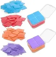 Harewu 80pcs Diamond Painting Glue Clay, Colorful Clay Wax Embroidery Cross-Stitch Painting Set Tool DIY Diamond Wax Tool for Embroidery Accessories,2 x 2cm(4 Colors) (Multicoloured)