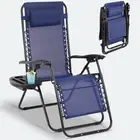 Outdoor Lounge Chair Zero Gravity Chairs Folding Patio Chair Anti Gravity Cha...