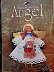 Designs for the Needle Angel "Angel Bear" Clothespin Cross Stitch Kit