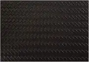 Maxwell & Williams Table Accents Leather Look Placemat 43x30cm Black Plait