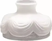 10" Satin Crystal Coleman Oil Lamp Shade