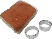 Rosenthal Collection Delft Clay Casting Kit (5lbs) - Brown, Reusable, Fine Clay - Jewelry Making, Metal Casting, Sculpting, Art Projects