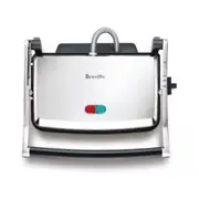 Breville The Toast and Melt Sandwich Press 2 Slice Polished Chrome - Robins Kitchen
