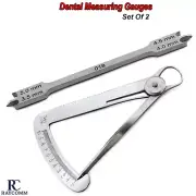 Dental Iwanson Caliper Gauges Measuring Bracket Height Gauge Medical Instruments