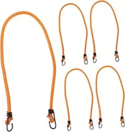 KALLORY 5 Pcs Tensioner Binding Belt Heavy Duty Elastic Cargo Fastening Straps for Transport Compact Design Easy to Use and Store Random Colors Random Color