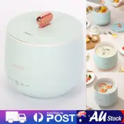 1.8L Soup Cooking Stew Pot 1-3 Person Mini Electric Rice Cooker Portable Steamer