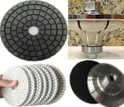 1 1/2" Ogee Bullnose Router Bit 50 granite marble countertop Polishing Pad Buff
