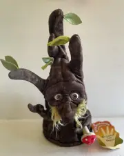 Folkmanis Enchanted Tree Hand Puppet Moveable Eyes NWT 15" Imaginary Play Plush