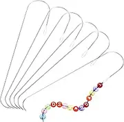 UTHCLO 6Pcs Bead Spinners Needles Curved Beading Tool for Fast Stringing Efficient Bead Tool for Jewelry Making Convenient Design Reduces Finger Fatigue for Crafting and DIY