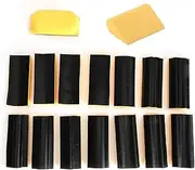 Marhynchus 16 Pcs Hand Sanding Pad Base Abrasive Sander Block Disc Paper Polishing Tool
