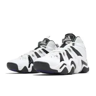 adidas 籃球鞋 Crazy 8 白 黑 男鞋 Kobe 柯比 復刻 愛迪達 IE7198