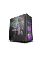 6933412714057 DeepCool Matrexx 55 Mesh Midi Tower Schwarz DEEPCOOL