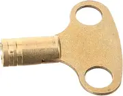 Radiator Valve Key Durable Metal Radiator Air Vent Key for Plumbing Heating System Maintenance Compact for Easy Storage Use for Maintenance