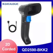 Datalogic QuickScan QD2590-BKK2 1D 2D Handheld Barcode Scanner with RS232 Cable