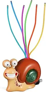 SUPVOX Outdoor Water Spray Sprinkler for Snail Shaped Summer Fun Water Spray Easy to Operate Garden Hose Sprinkler for Refreshing Playtime