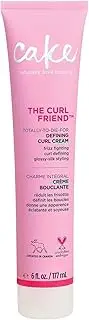 Cake Beauty Curl Defining Cream, The Curl Friend - Moisturizes and Defines Curls – For Frizz Control & Detangling - Avocado Oil, Soybean Oil & Shea Butter – For Curly Hair- 6 Fl Oz / 177 mL