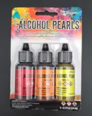 Tim Holtz Ranger Alcohol Pearls Deception Splendor Alchemy