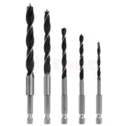 4 5 6 8 10mm 5pcs Metal Tools 1/4" Shank HCS Drill Bit Set