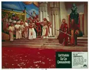 The Ten Commandments lobby card Cedric Hardwicke Yul Brynner 1956 PHOTO