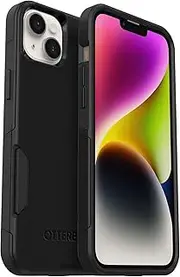 OtterBox 77-88466 Symmetry Series Shockproof and Drop Proof Mobile Phone Protective Thin Case for iPhone 14 Plus, Black